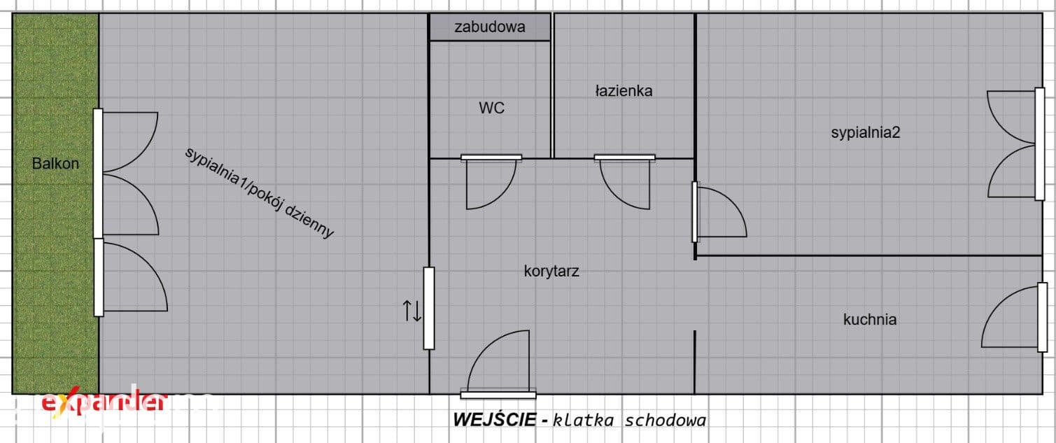 Mieszkanie do wprowadzenia bez wkładu 47m2 dwa pokoje - zdjęcie 20