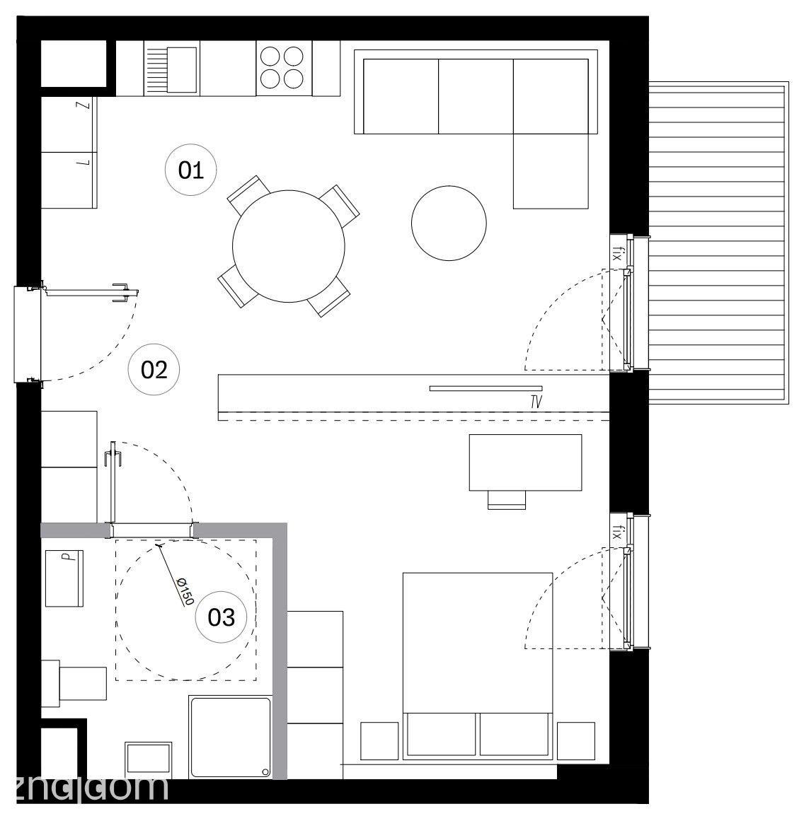 apartament w centrum miasta, komunikacja, 0% - zdjęcie 2