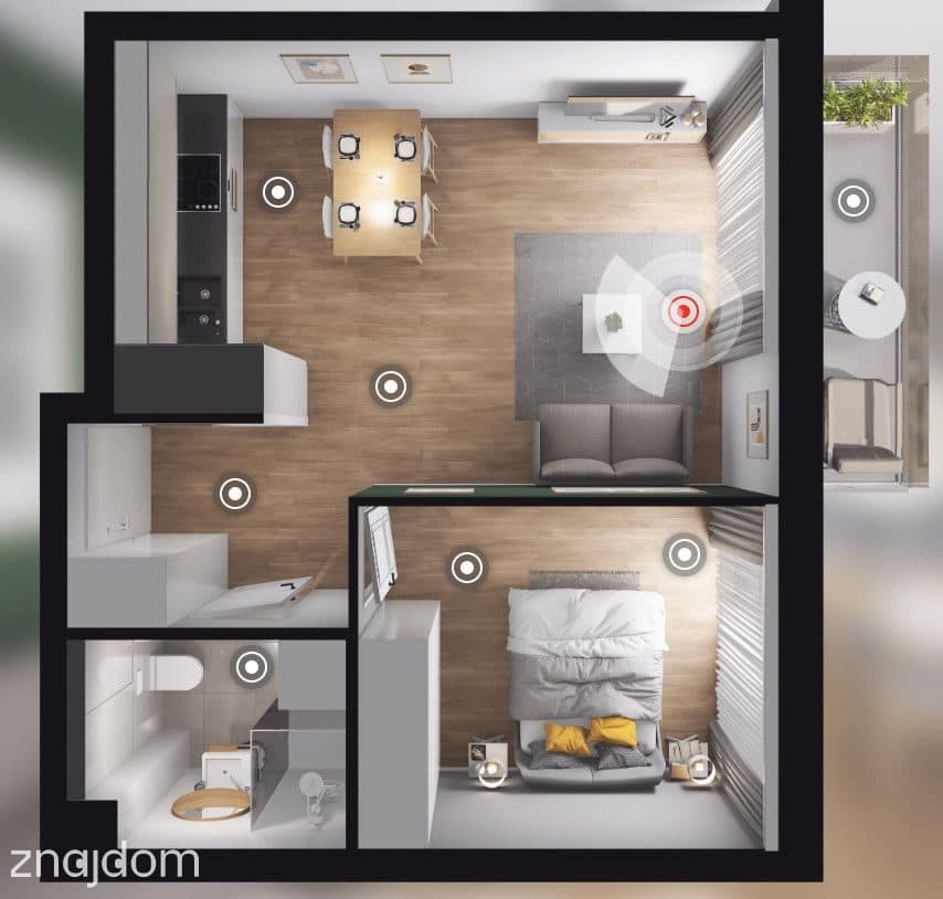 2 pokoje, balkon, pod Poznaniem, 0% prowizji - zdjęcie 8