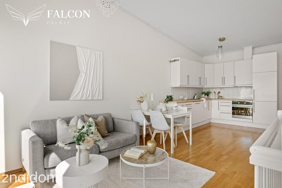 Apartament z dużym balkonem na Winogradach, 0%