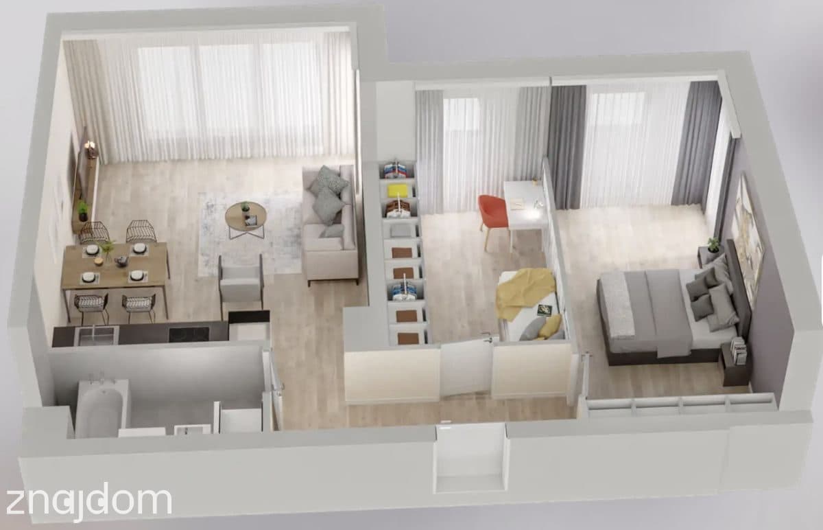 3 pokoje, balkon, komórka lokatorska, 0% prowizji! - zdjęcie 8