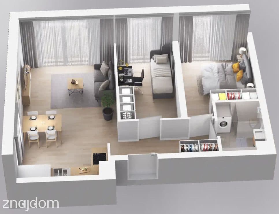 3 pokoje, balkon, komórka lokatorska, 0% prowizji! - zdjęcie 10