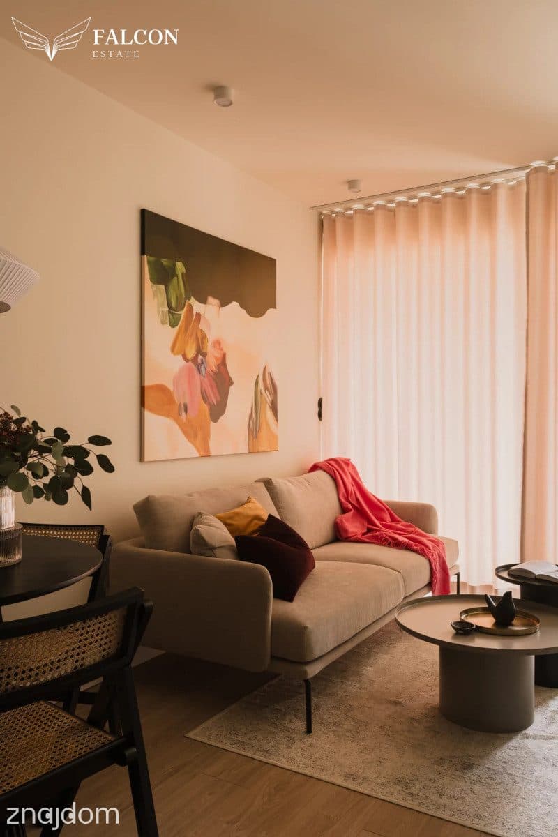 2 pokoje, duży balkon, tramwaj, zieleń. 0%