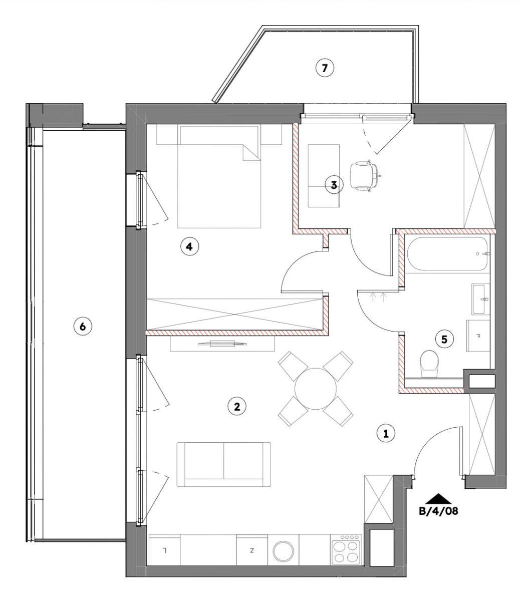 3 pokoje, 2x balkon na Piątkowie, bez prowizji! - zdjęcie 2