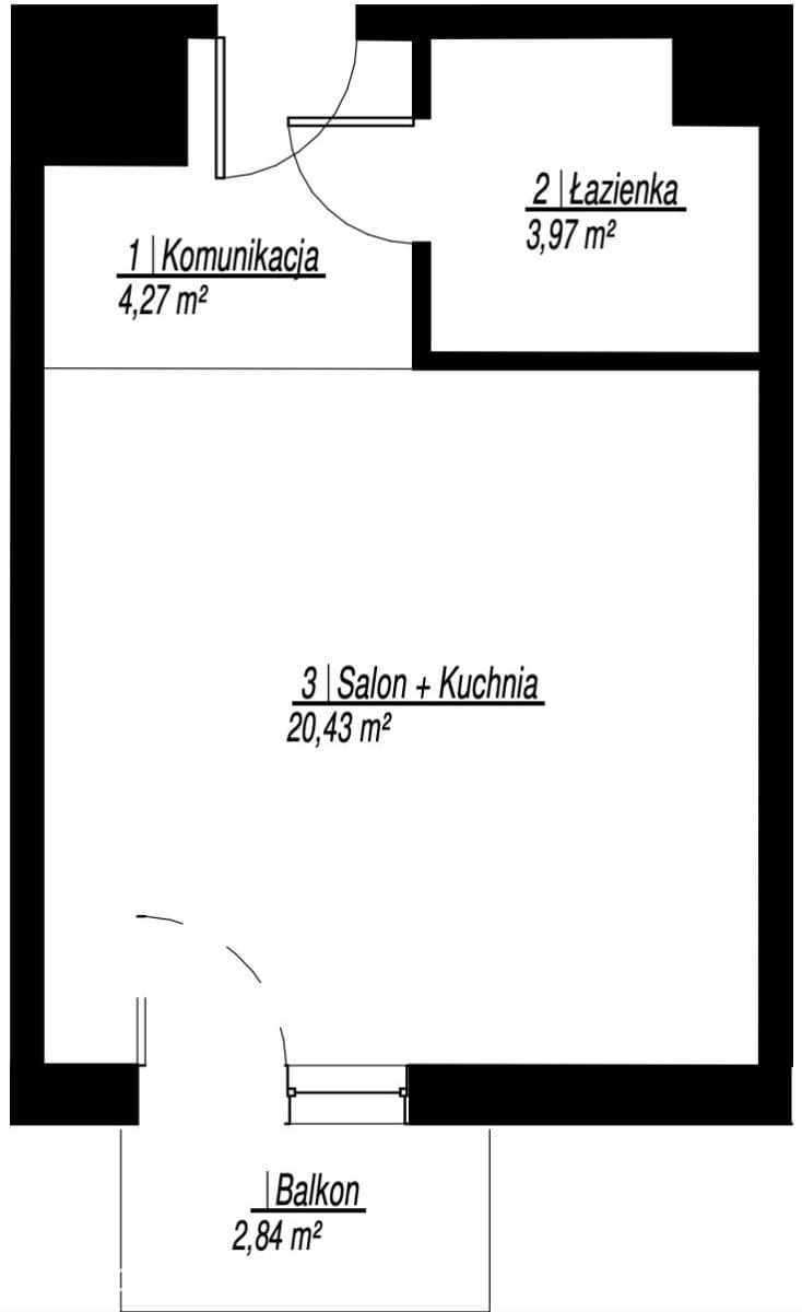 apartament z balkonem, jasny, zielona okolica - zdjęcie 2