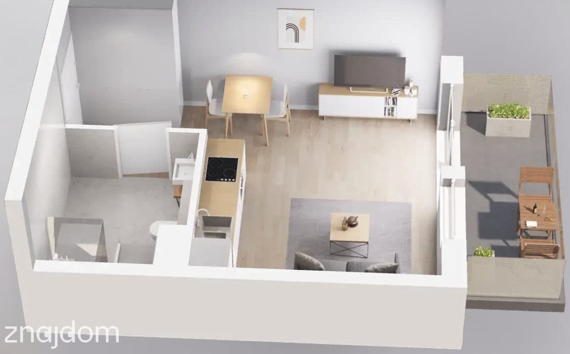 apartament, balkon, komórka lokatorska, 0% - zdjęcie 10