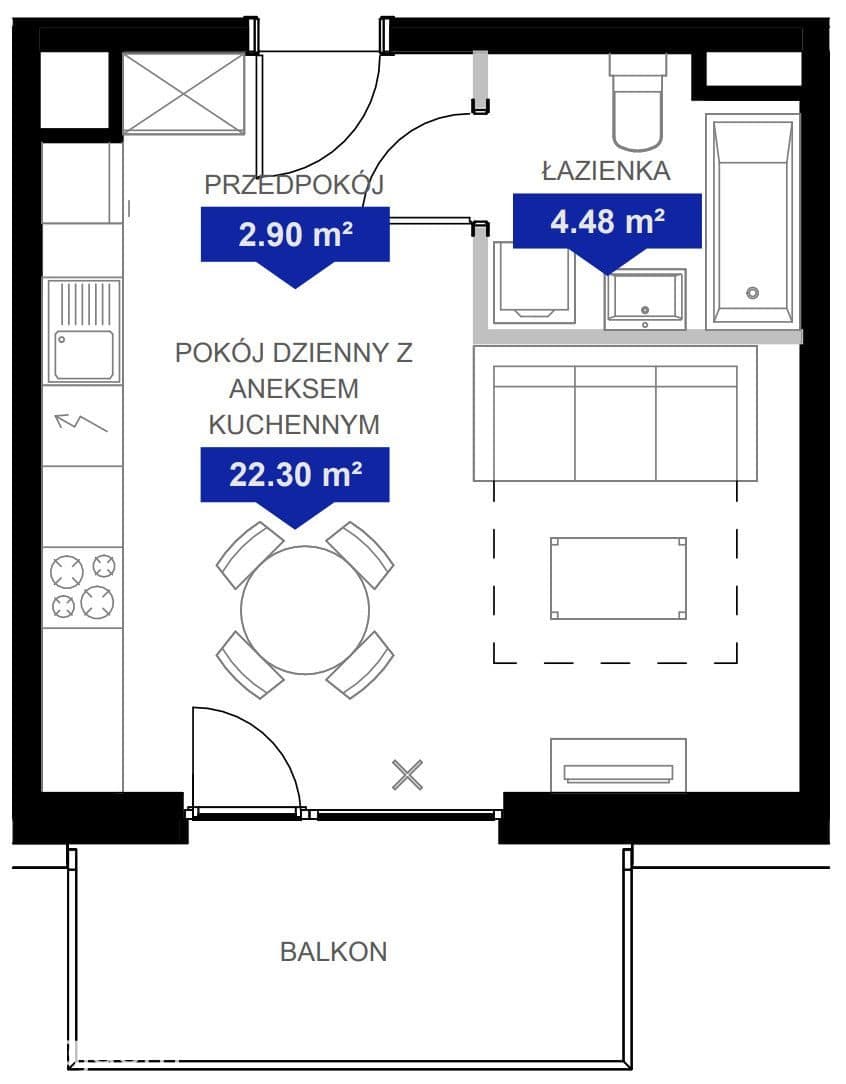 apartament w centrum Poznania, 0% - zdjęcie 2