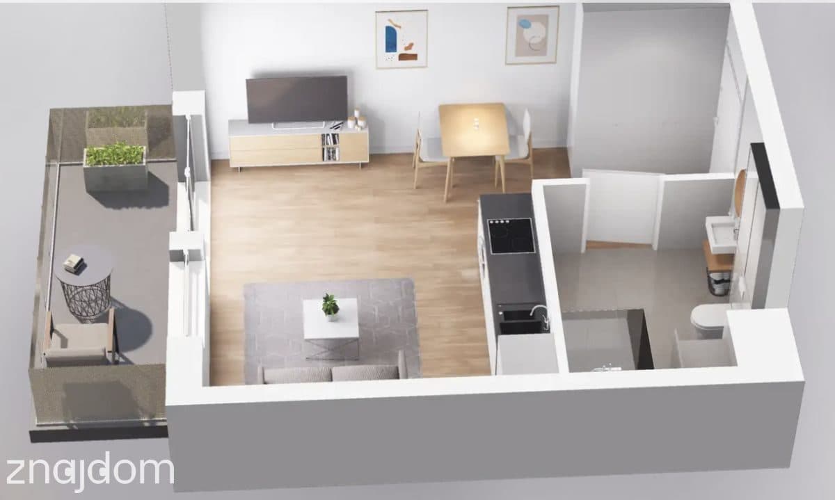 apartament, balkon, komórka lokatorska, 0% - zdjęcie 9