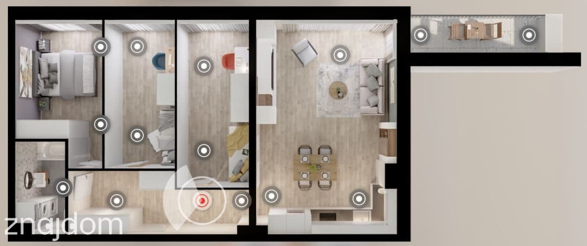 4 pokoje, balkon, komórka lokatorska, 0% prowizji! - zdjęcie 9