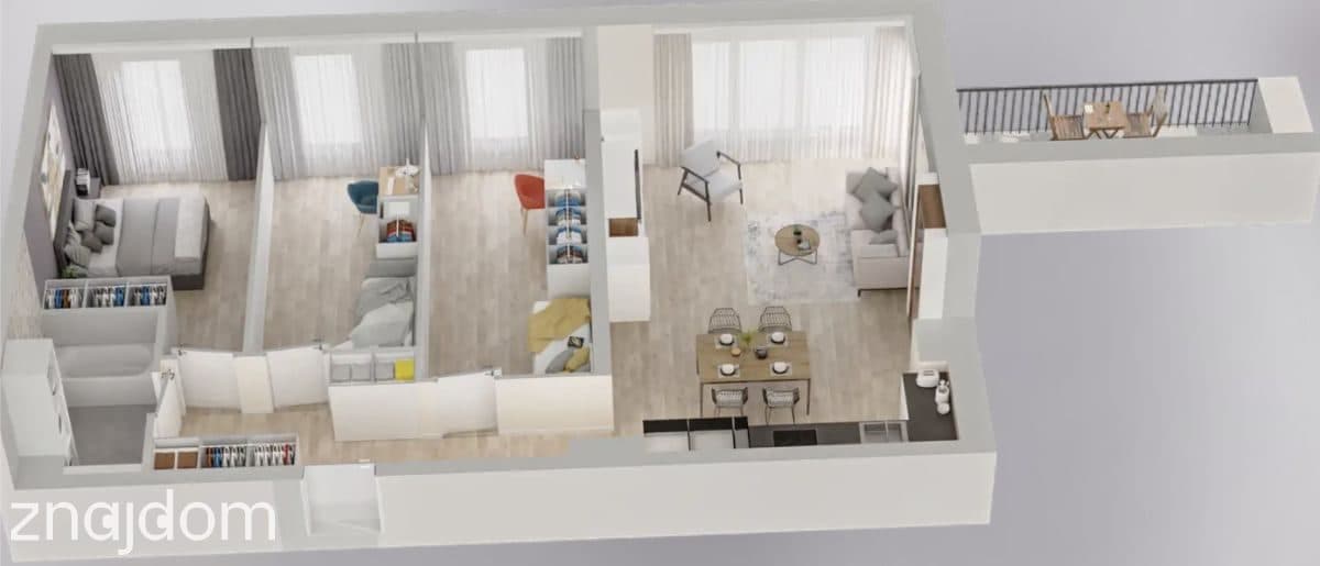 4 pokoje, balkon, komórka lokatorska, 0% prowizji! - zdjęcie 10
