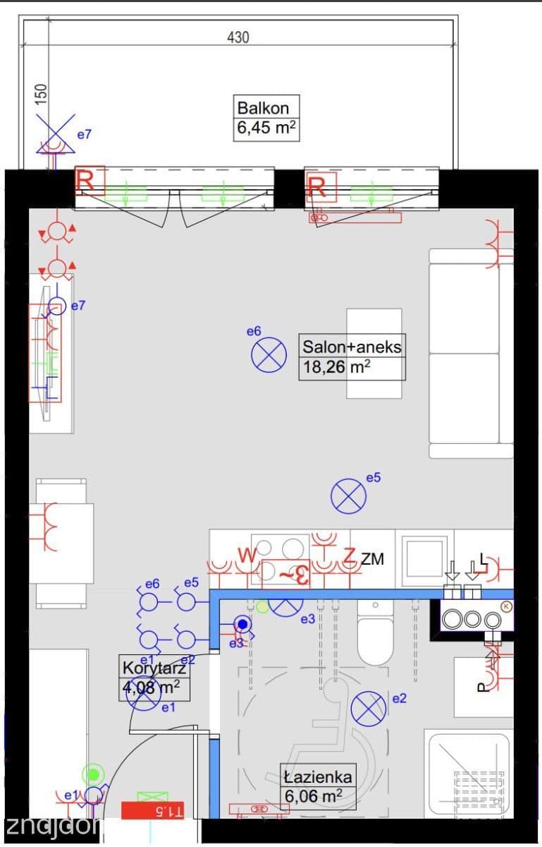 apartament, balkon, komórka lokatorska, 0% - zdjęcie 2