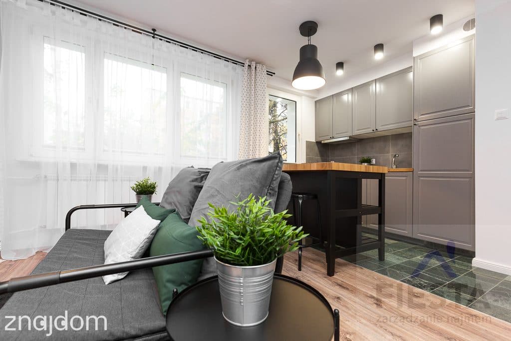 Nowoczesna kawalerka 27m2 – Ochota – Loftowy styl - zdjęcie 6