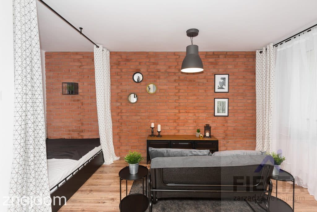 Nowoczesna kawalerka 27m2 – Ochota – Loftowy styl - zdjęcie 10