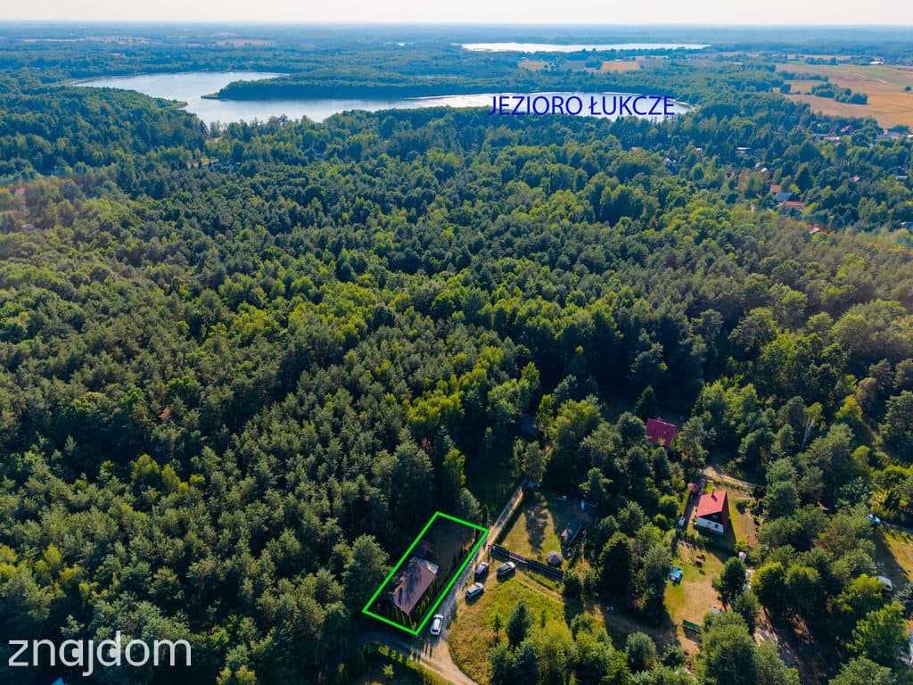 Domek rekreacyjny nad Jeziorem Łukcze – ok. 70 m²