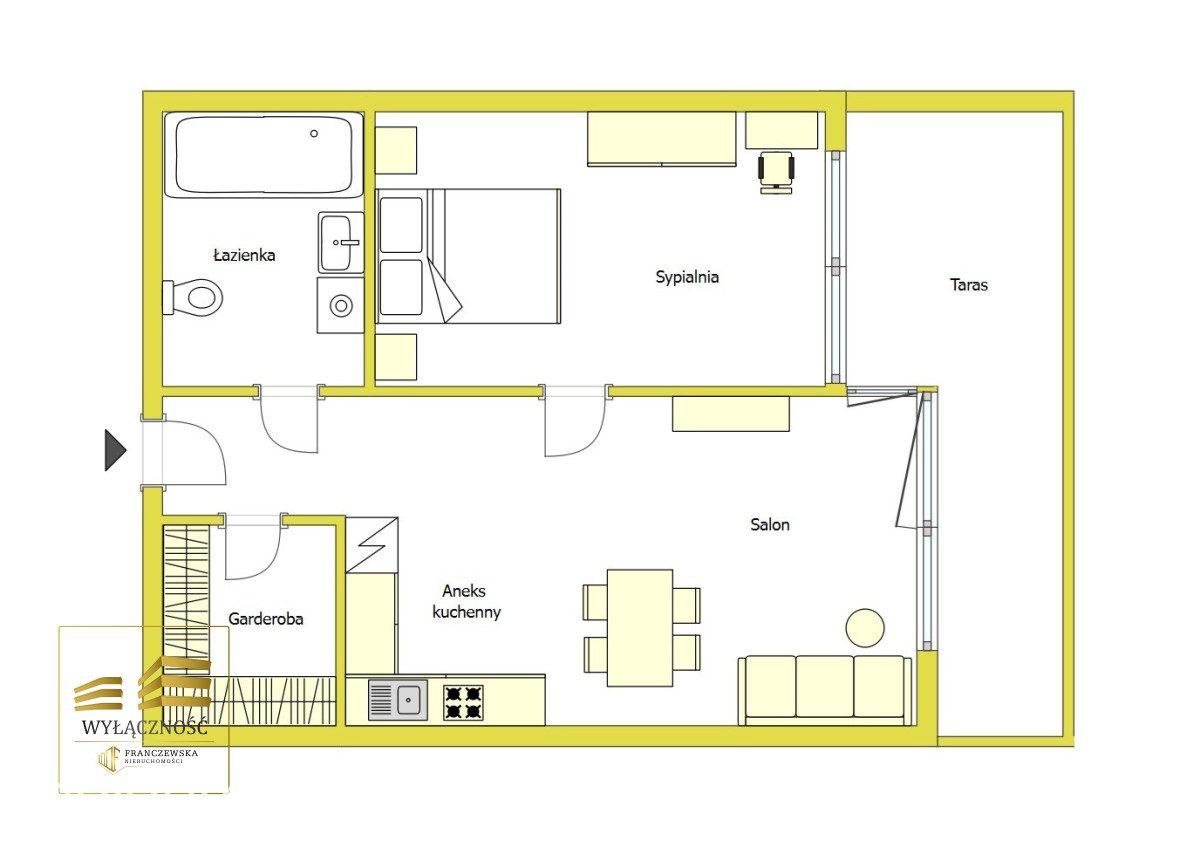 Apartament 2 pokojowy Centrum - zdjęcie 12