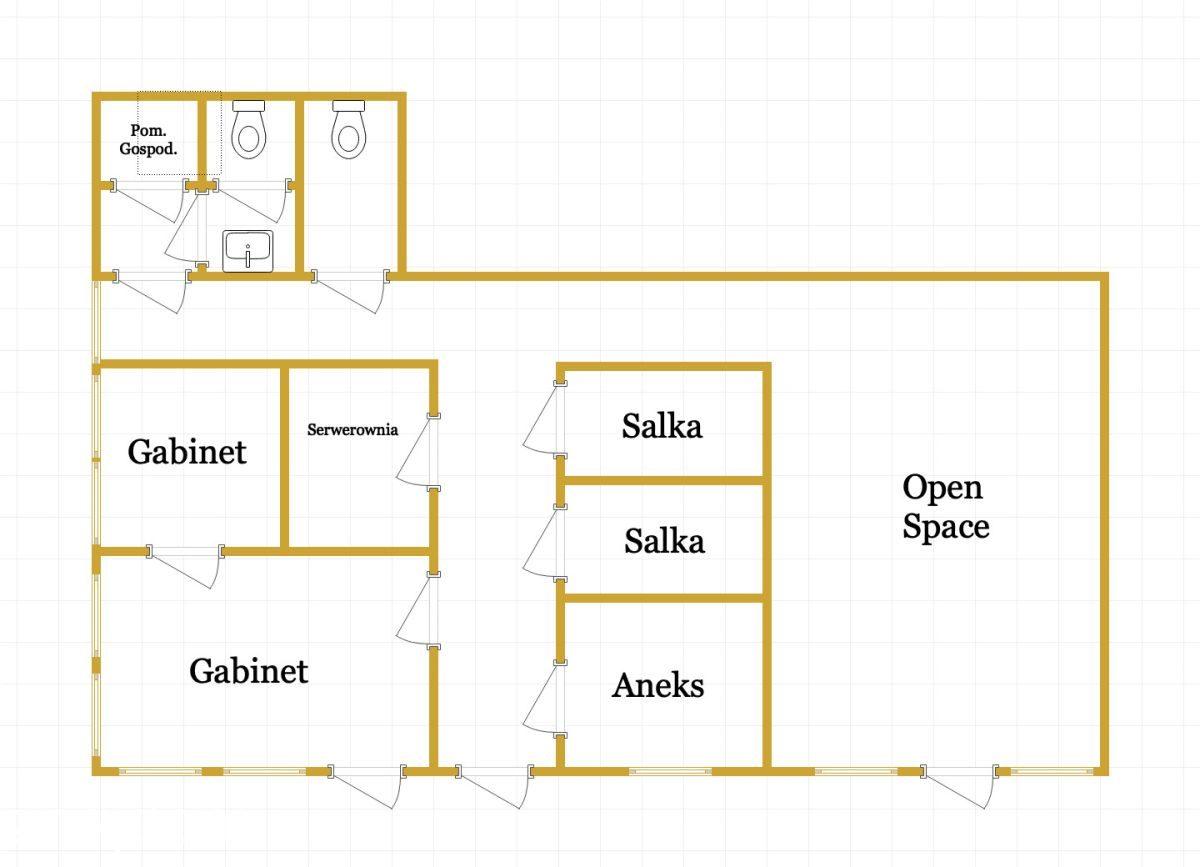 Komfortowe biuro 195m2 na parterze - Lublin Czuby - zdjęcie 10