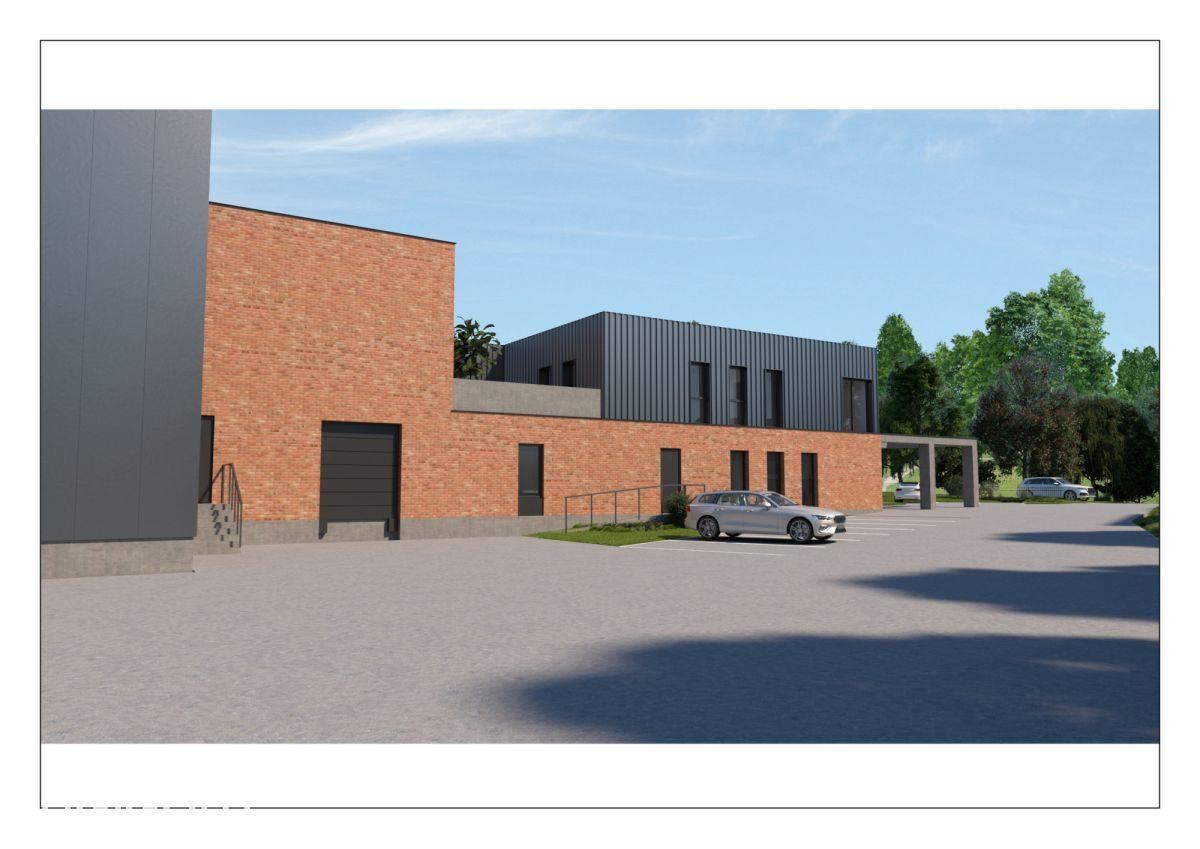 Działka z koncepcją hali 970m2 - Dąbrowica, Lublin - zdjęcie 4