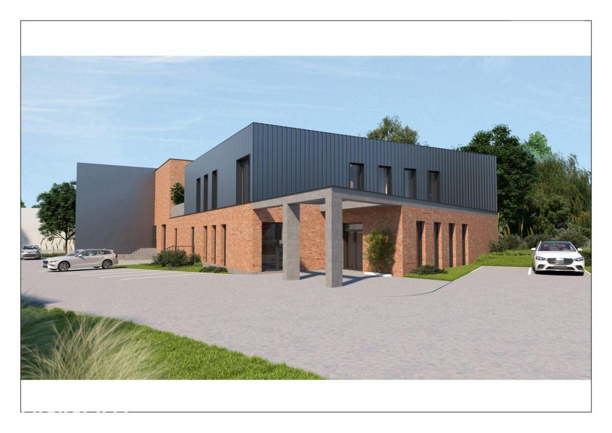 Działka z koncepcją hali 970m2 - Dąbrowica, Lublin