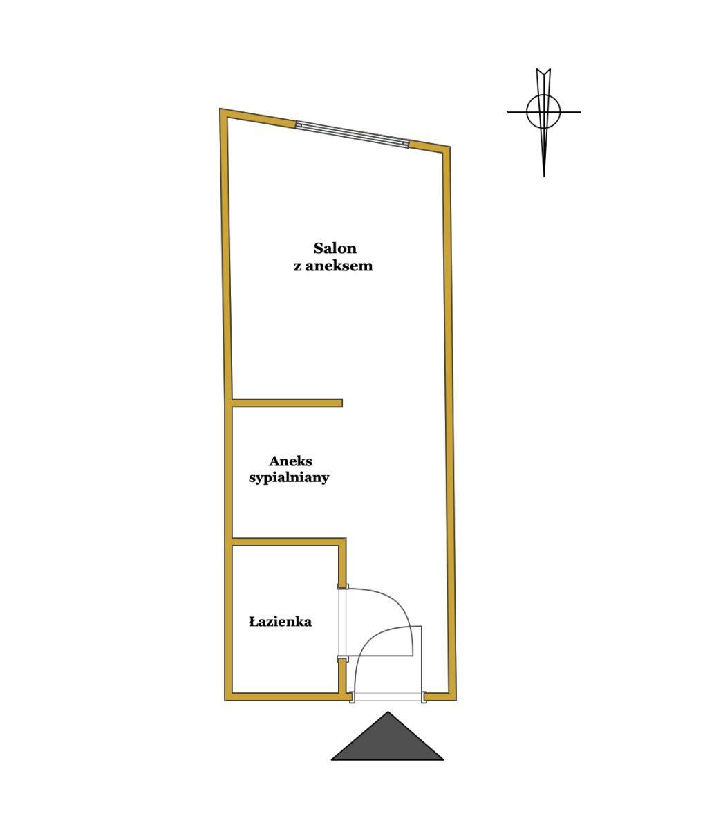 Apartament w st. deweloperskim | Centrum | 39 m2 - zdjęcie 2
