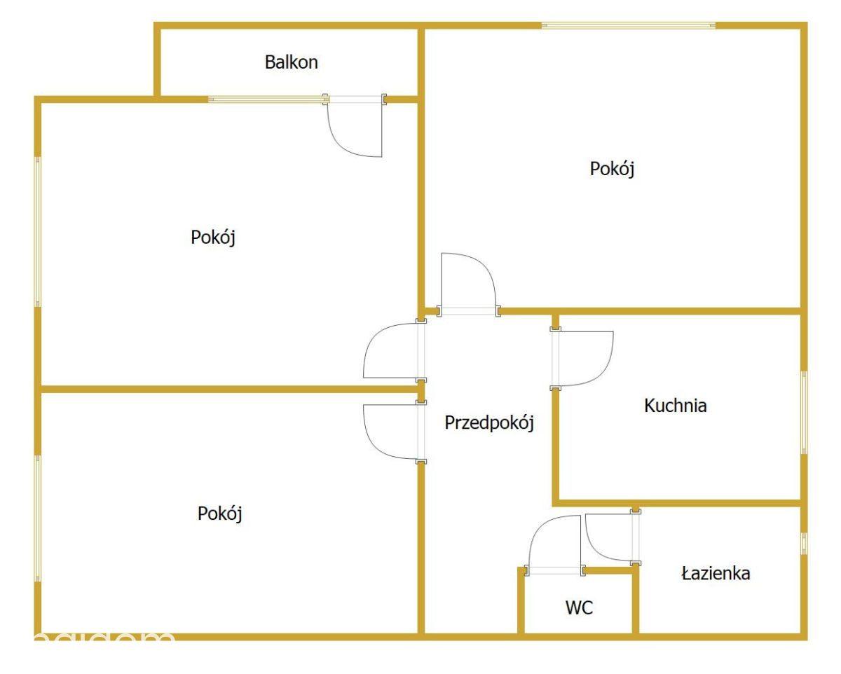Centrum 3 pokoje, balkon, piwnica, 2 garaże - zdjęcie 2