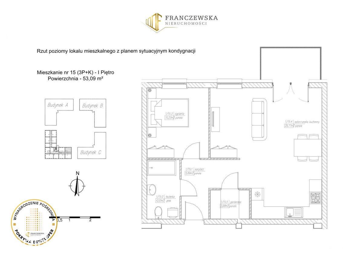 Mieszkanie 3 pokojowe deweloperskie - zdjęcie 2