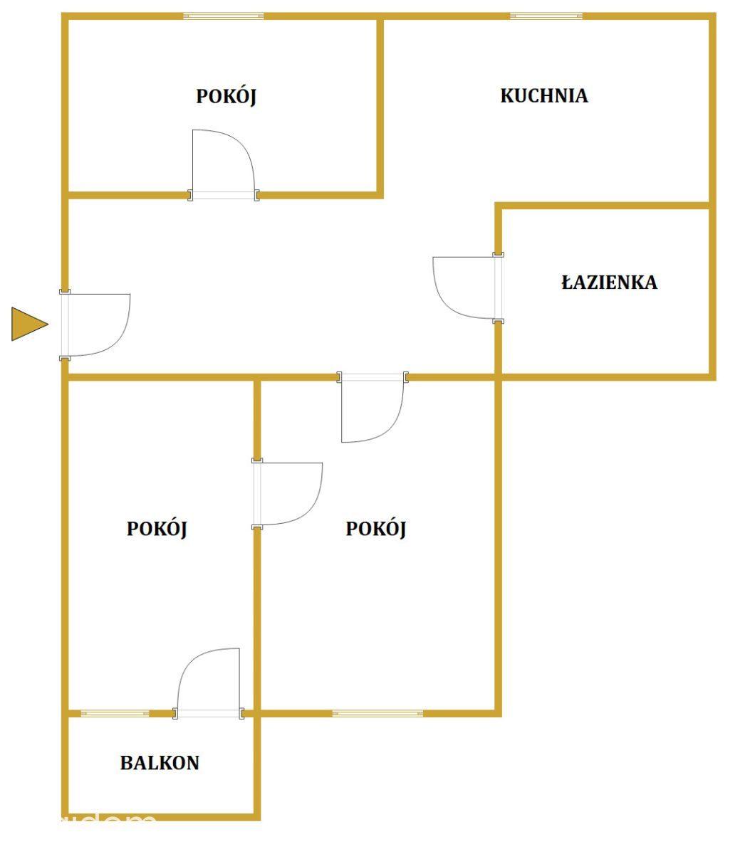Na sprzedaż 3 pokoje + kuchnia I Balkon I Piwnica - zdjęcie 9