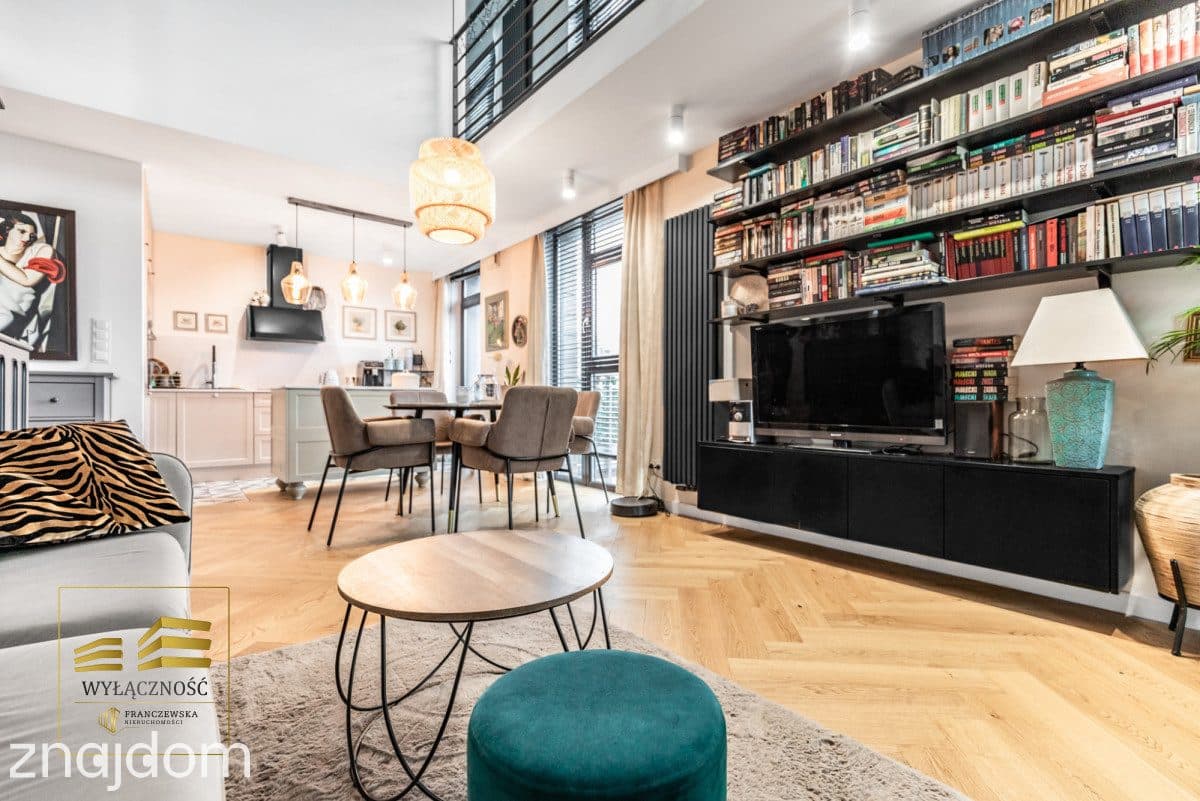 Nowoczesny apartament z antresolą, Nałęczowska - zdjęcie 2