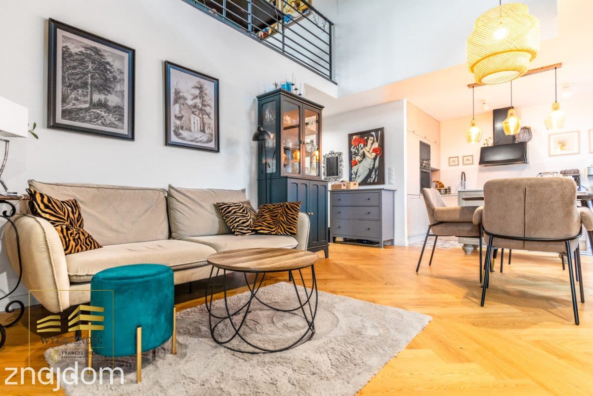 Nowoczesny apartament z antresolą, Nałęczowska - zdjęcie 4