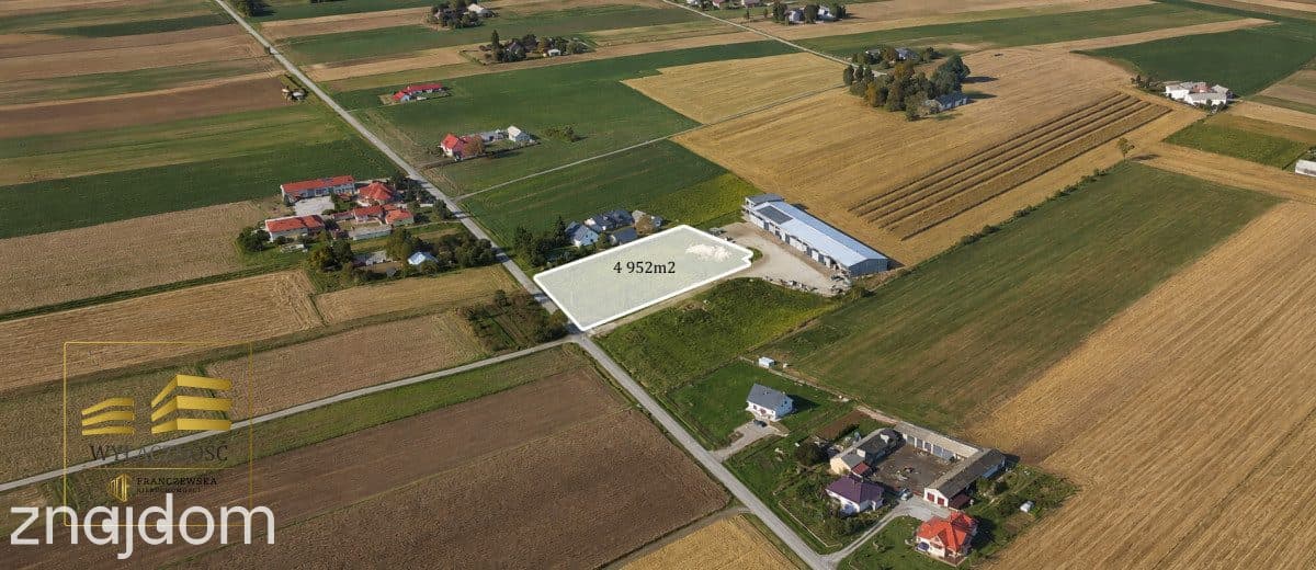 Sprzedam działkę z możliwością zabudowy Hali