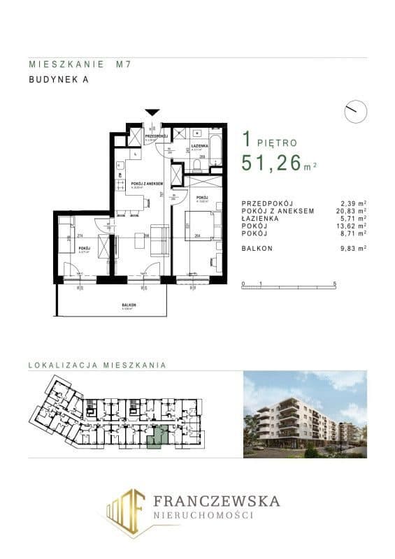 Mieszkanie 51,26 m2 | rynek pierwotny - zdjęcie 9