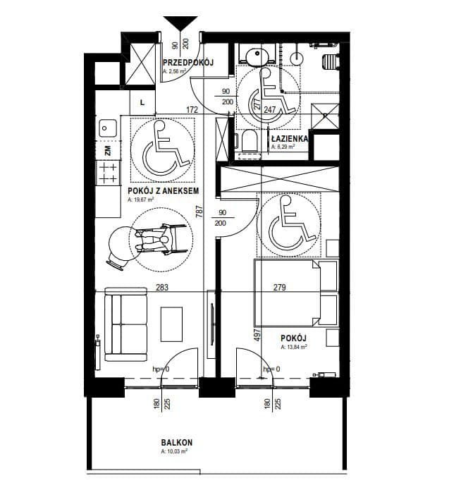 Mieszkanie 42,36 m2 | ul. Roztocze, Węglin - zdjęcie 7