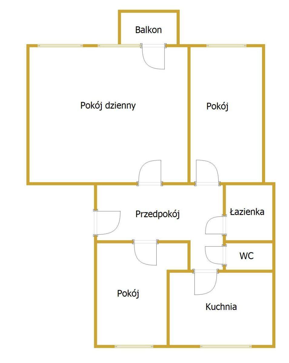 4 pokoje LSM, os. Prusa, bez piecyka - zdjęcie 12