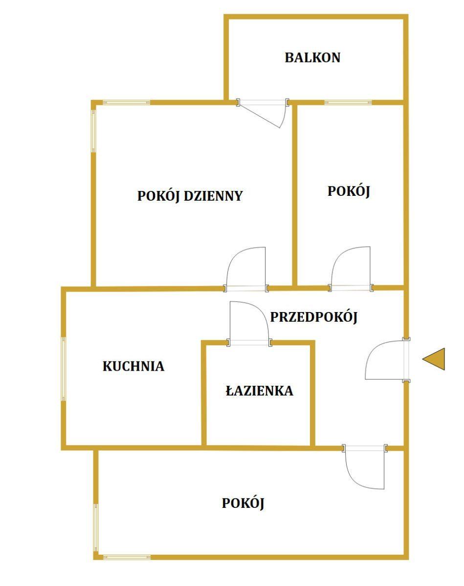 3 pokoje | balkon | doskonała lokalizacja - zdjęcie 9