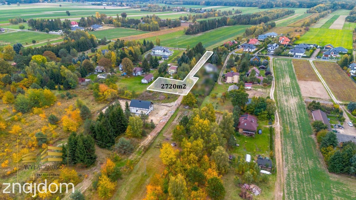 Działka 2 720 m2 Łuszczów Pierwszy