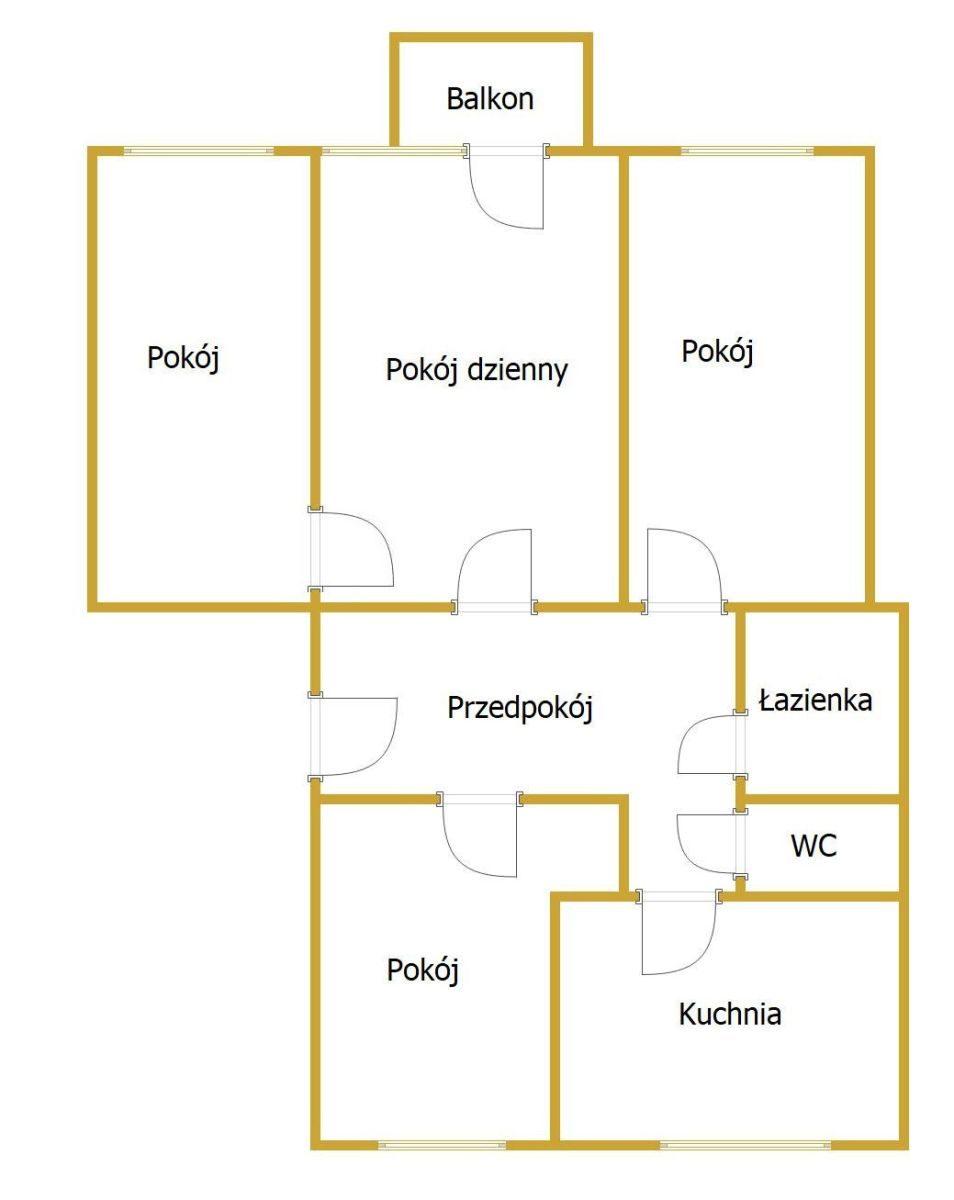 4 pokoje LSM, os. Prusa, bez piecyka - zdjęcie 2
