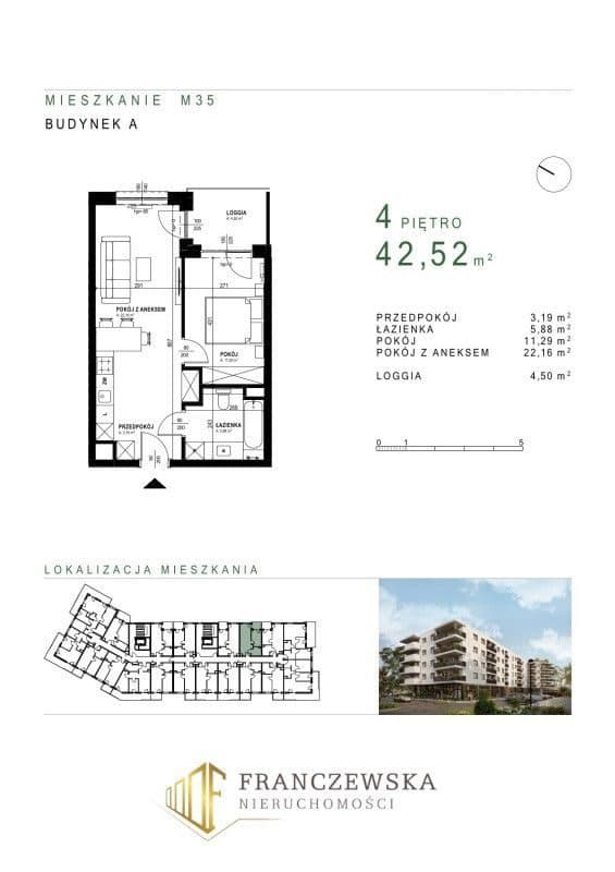 Mieszkanie 42,52 m² - zdjęcie 9