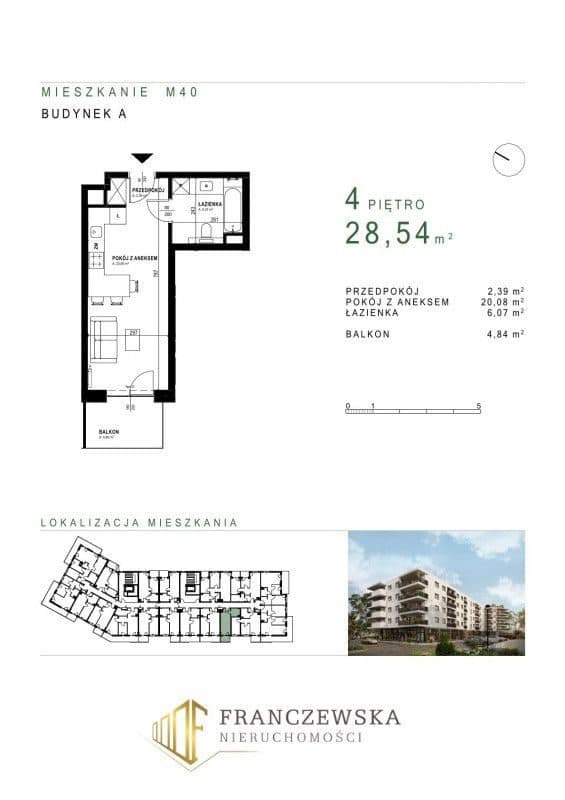 Mieszkanie 28,54 m2 | rynek pierwotny - zdjęcie 8