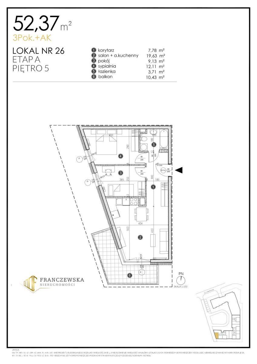 3-pokojowe mieszkanie, ul. Kameralna - zdjęcie 7
