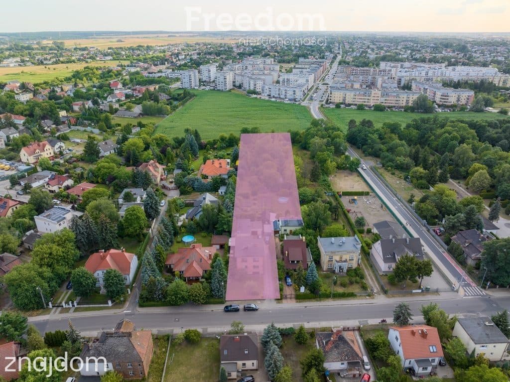 Inwestycyjny teren z potencjałem w Luboniu.
