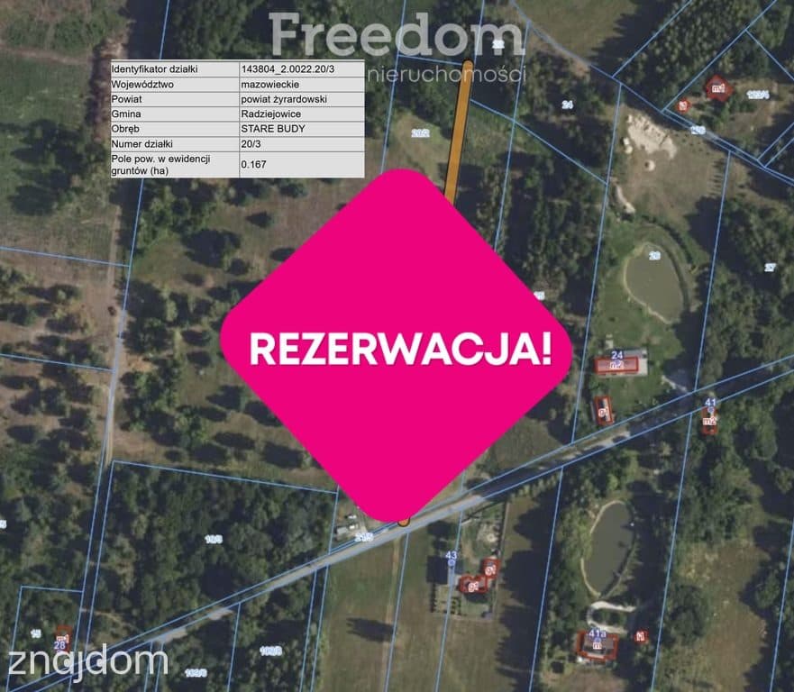 Stare Budy Radziejowskie- działka z prądem. - zdjęcie 7
