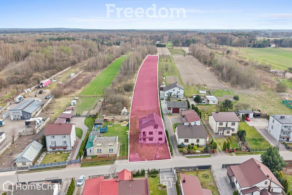 Dom 140 m² + poddasze 93 m² | działka 6743 m²