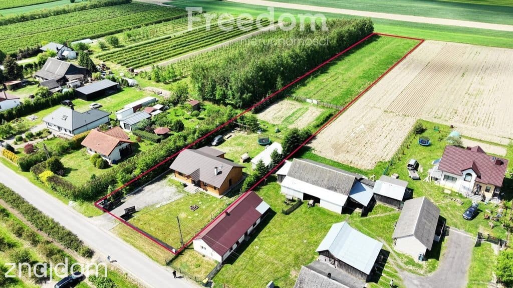 6letni dom z działką w spokojnej okolicy