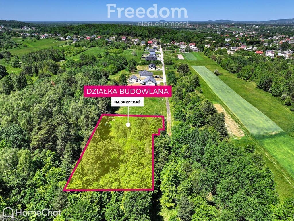 Atrakcyjna, kamerlana działka budowlana w Jaworzni