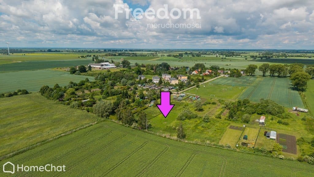 Nowotna Gmina Stegna działka o pow. 589m2