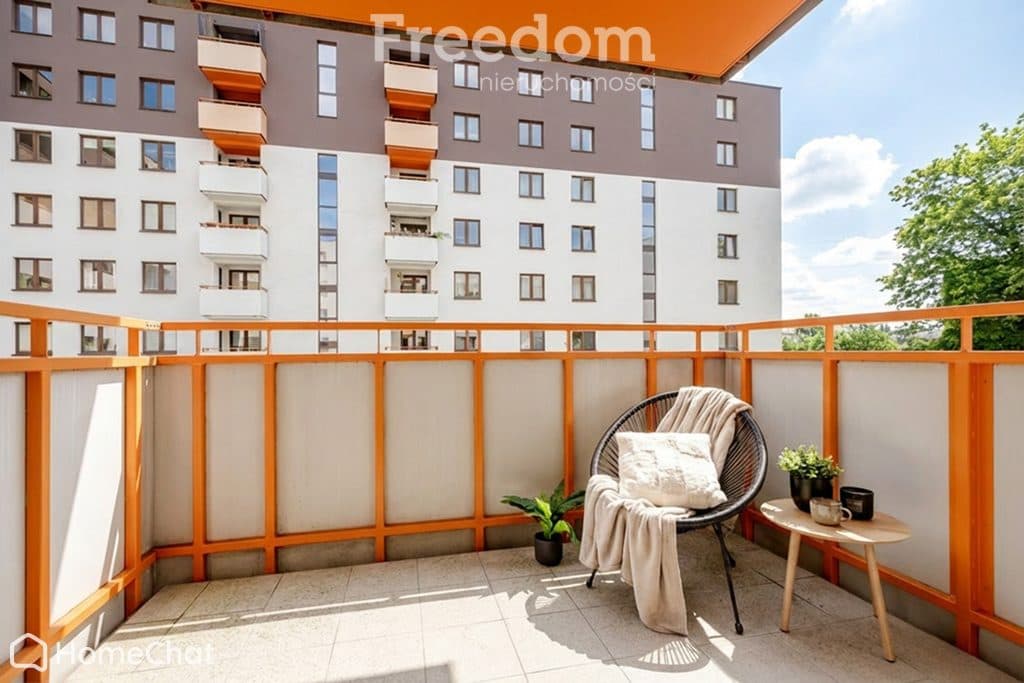 Słoneczne 2 pokoje 49 m², balkon, blisko centrum