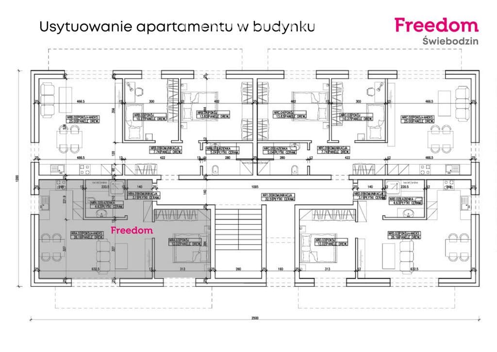 Nowy apartament 46 m2 z ogródkiem | Przytoczna