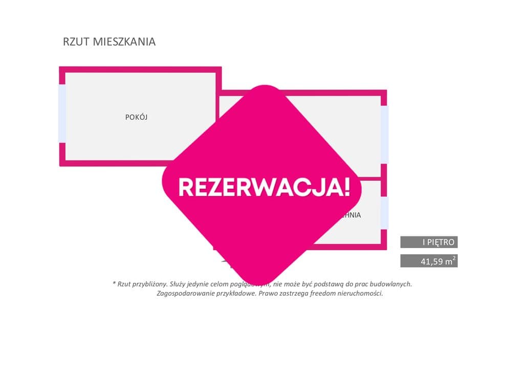 Przestronne dwa pokoje - zielona okolica