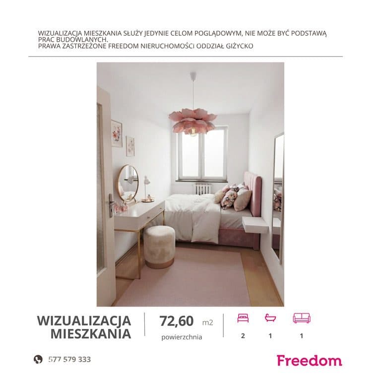 3-pokojowe mieszkanie 72,6 m² | ul. Konarskiego - zdjęcie 11