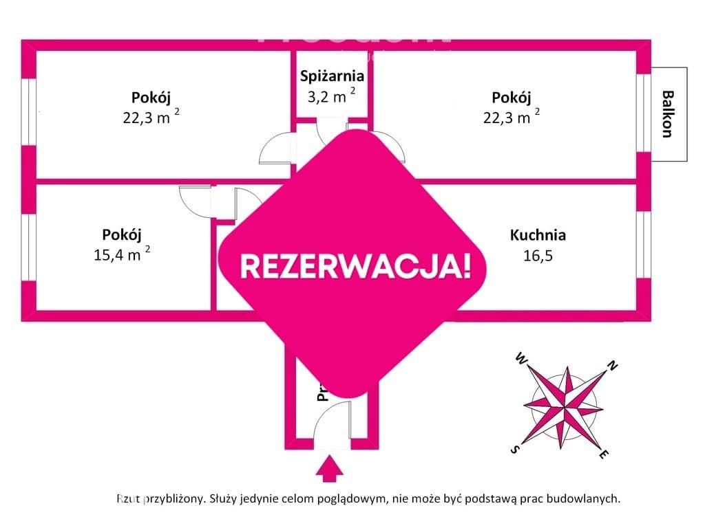 3 pokoje | 107 m² | mieszkanie przy ul. Okopowa - zdjęcie 6