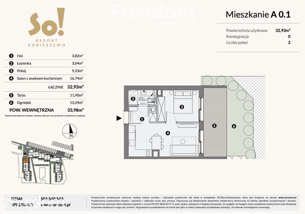 Apartament dwupokojowy z ogródkiem - Sobieszewo - zdjęcie 2